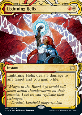Lightning Helix (Variant) - Strixhaven Spoiler