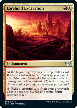 Lorehold Excavation - Strixhaven Spoiler