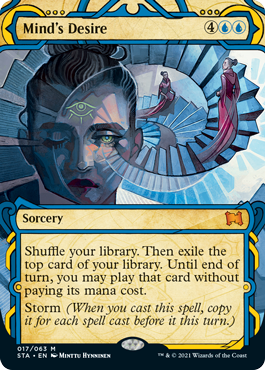 Mind's Desire (Variant) - Strixhaven Spoiler