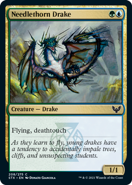 Needlethorn Drake - Strixhaven Spoiler