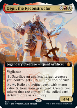 Osgir, the Reconstructor (Variant) - Strixhaven Spoiler