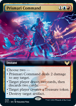 Prismari Command (Variant) - Strixhaven Spoiler