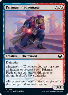 Prismari Pledgemage - Strixhaven Spoiler