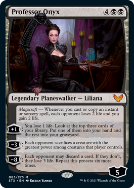 Professor Onyx - Strixhaven Spoiler