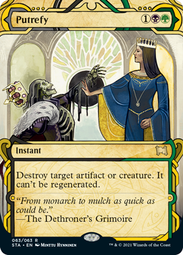 Putrefy (Variant) - Strixhaven Spoiler