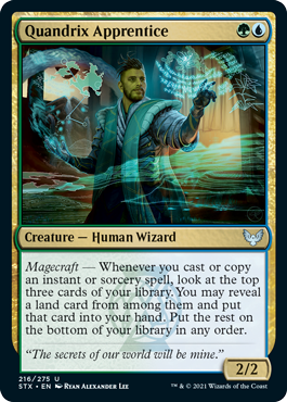 Quandrix Apprentice - Strixhaven Spoiler