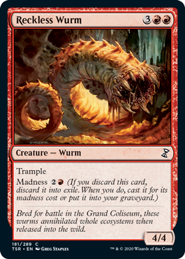 Reckless Wurm - Time Spiral Remastered Spoiler
