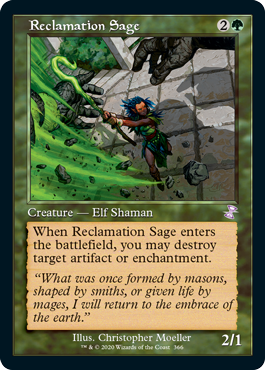 Reclamation Sage - Time Spiral Remastered Spoiler