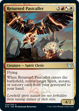 Returned Pastcaller - Strixhaven Spoiler