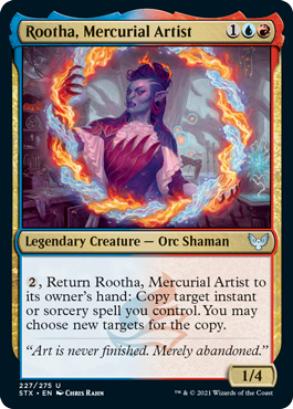 Rootha, Mercurial Artist - Strixhaven Spoiler