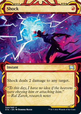 Shock (Variant) - Strixhaven Spoiler