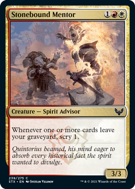 Stonebound Mentor - Strixhaven Spoiler