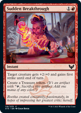 Sudden Breakthrough - Strixhaven Spoiler