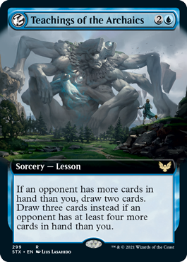 Teachings of the Archaics (Variant) - Strixhaven Spoiler