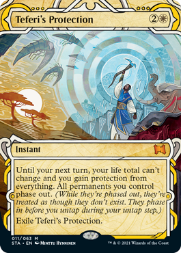 Teferi's Protection (Variant) - Strixhaven Spoiler