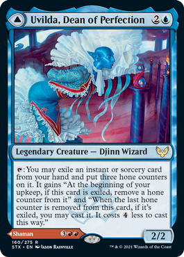 Uvilda, Dean of Perfection - Strixhaven Spoiler