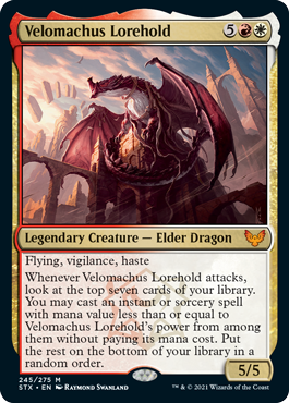 Velomachus Lorehold - Strixhaven Spoiler