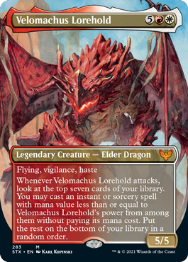 Velomachus Lorehold (Variant) - Strixhaven Spoiler