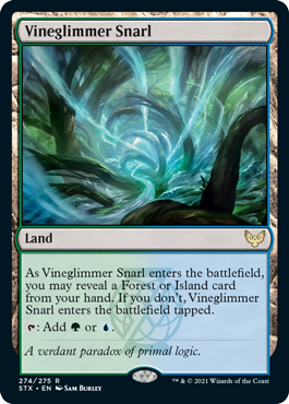 Vineglimmer Snarl - Strixhaven Spoiler