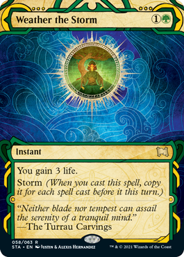 Weather the Storm (Variant) - Strixhaven Spoiler