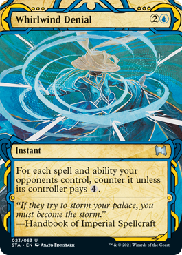 Whirlwind Denial (Variant) - Strixhaven Spoiler