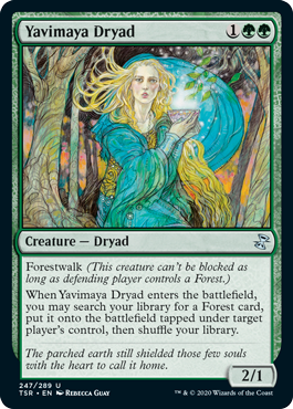 Yavimaya Dryad - Time Spiral Remastered Spoiler