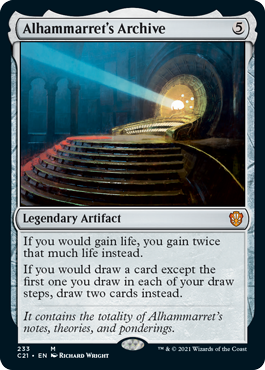 Alhammarret’s Archive - Commander 2021 Spoiler