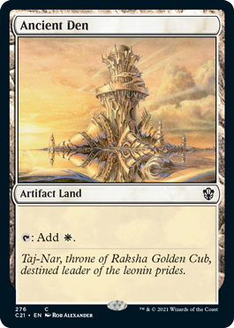 Ancient Den - Commander 2021 Spoiler