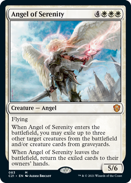 Angel of Serenity - Commander 2021 Spoiler