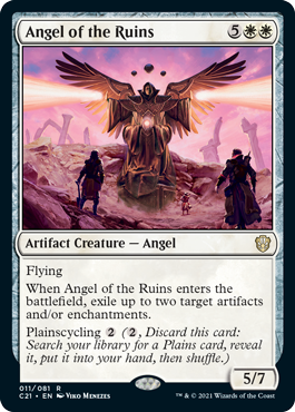 Angel of the Ruins - Commander 2021 Spoiler