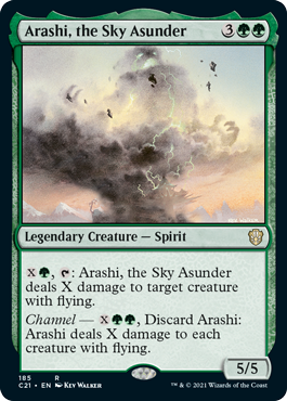 Arashi, the Sky Asunder - Commander 2021 Spoiler