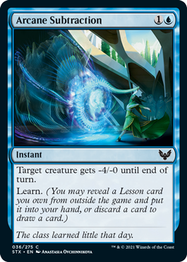 Arcane Subtraction - Strixhaven Spoiler