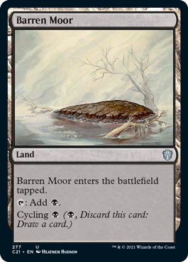 Barren Moor - Commander 2021 Spoiler
