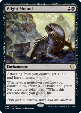 Blight Mound - Commander 2021 Spoiler