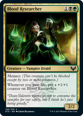 Blood Researcher - Strixhaven Spoiler