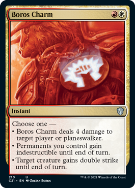 Boros Charm - Commander 2021 Spoiler