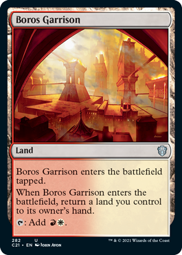 Boros Garrison - Commander 2021 Spoiler