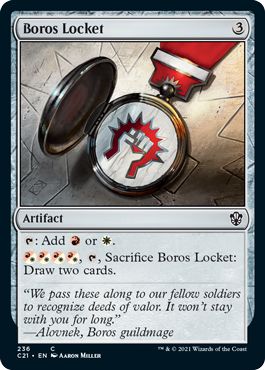 Boros Locket - Commander 2021 Spoiler