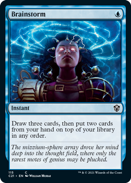 Brainstorm - Commander 2021 Spoiler