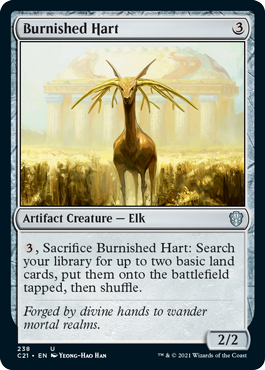 Burnished Hart - Commander 2021 Spoiler