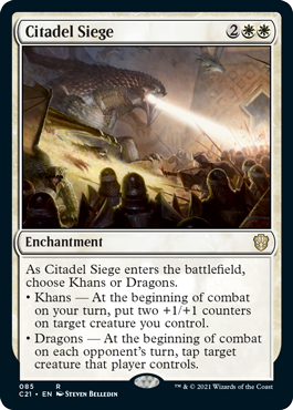 Citadel Siege - Commander 2021 Spoiler