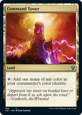 Command Tower - Commander 2021 Spoiler