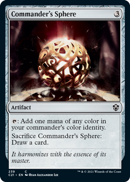 Commander's Sphere - Commander 2021 Spoiler