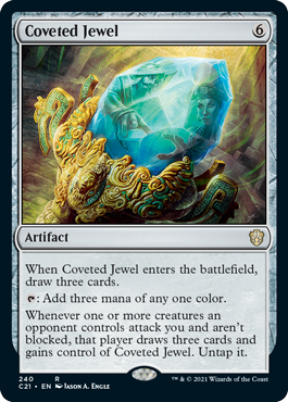 Coveted Jewel - Commander 2021 Spoiler