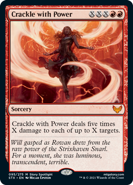 Crackle with Power - Strixhaven Spoiler