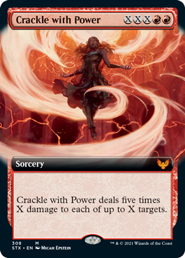 Crackle with Power (Variant) - Strixhaven Spoiler