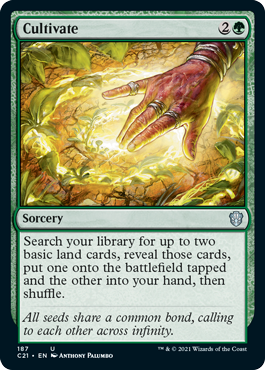 Cultivate - Commander 2021 Spoiler