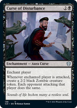 Curse of Disturbance - Commander 2021 Spoiler