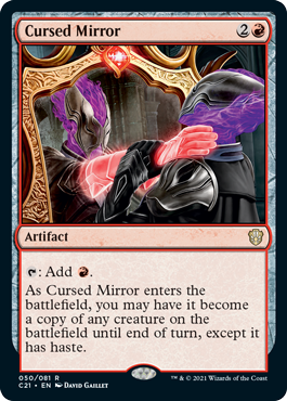 Cursed Mirror - Commander 2021 Spoiler