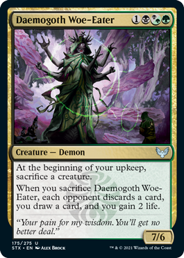 Daemogoth Woe-Eater - Strixhaven Spoiler